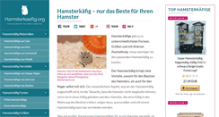 Desktop Screenshot of hamsterkaefig.org